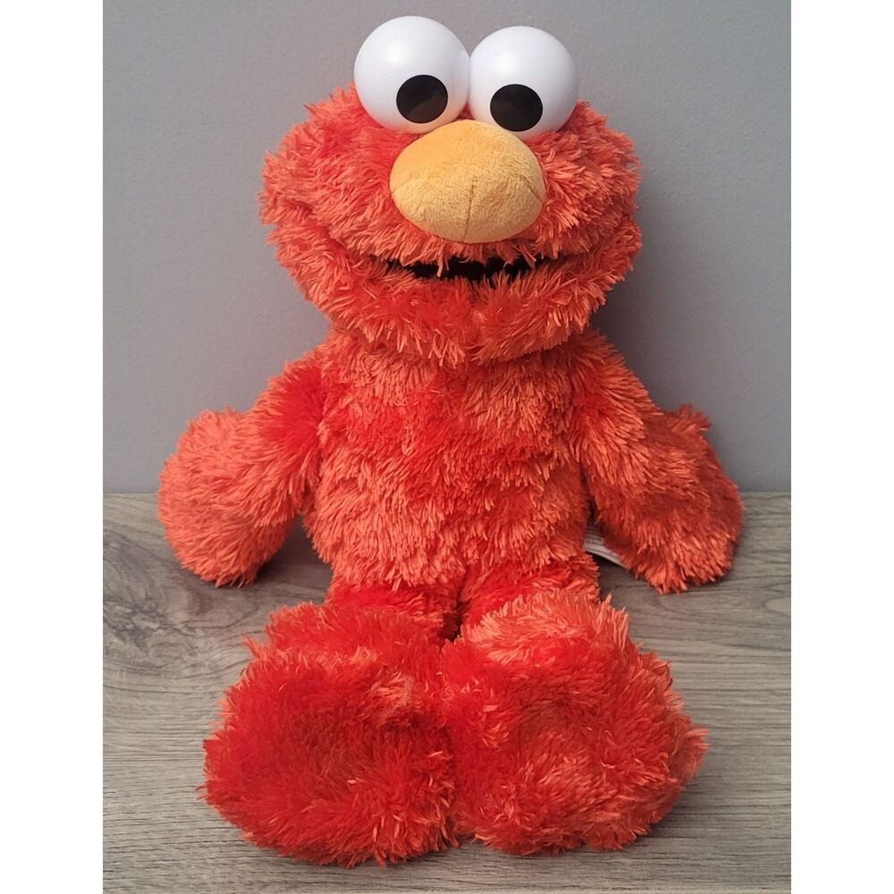 Sesame Street 2024‎ Sesame Workshop Tickle Me Elmo Red Stuffed Animal Plush Toy